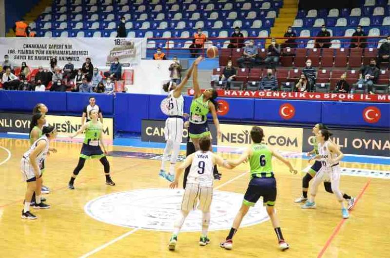 HATAY BÜYÜKŞEHİR BELEDİYESPOR- NESİBE AYDIN GENÇLİKSPOR: 74-76