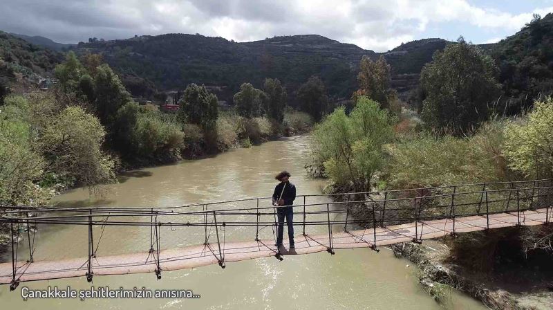 AZİZ ŞEHİTLERİMİZ HATAY’DA ÇANAKKALE TÜRKÜSÜ İLE ANILDI