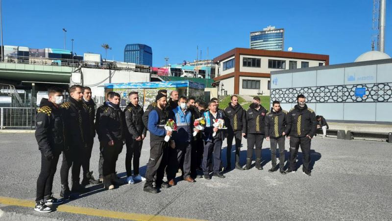 MOTO KURYELERDEN İETT’YE TEŞEKKÜR ZİYARETİ