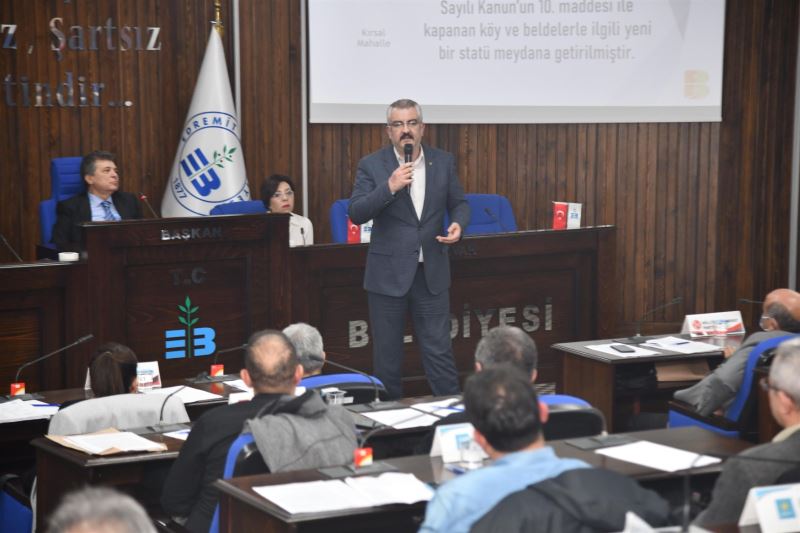 Büyükşehir’den  ‘Kırsal Mahalle’ Statüsü Hakkında Bilgilendirme
