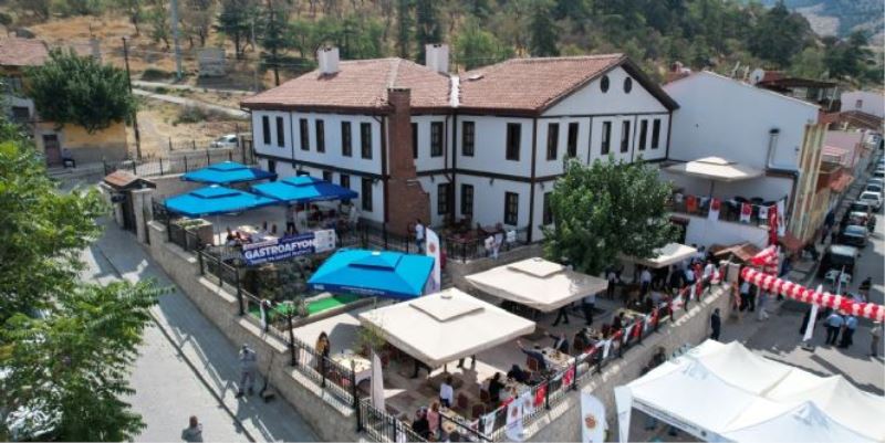 AFYONKARAHİSAR´IN MUTFAK KÜLTÜRÜ BU KONAKTA YAŞATILACAK (VİDEO HABER)