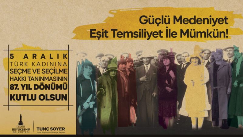 İzmir’de kadınlar “temsilde eşitlik” için yürüyecek