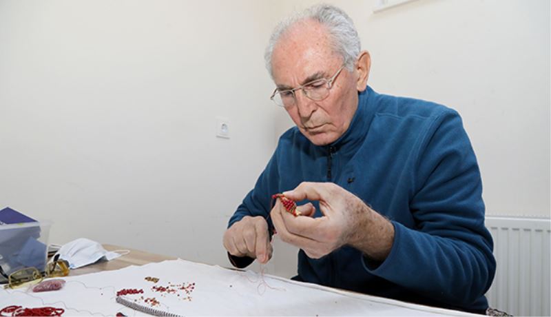 Emekli Arkeolog Çankaya Evi’nde Üretime Katılıyor