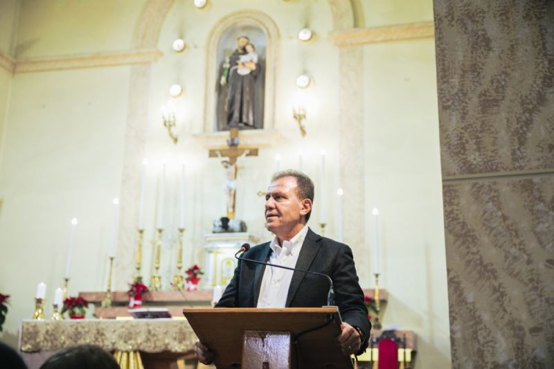 Başkan Seçer, Katolik Kilisesi’ndeki ‘Dinler Arası Noel Kutlaması’na Katıldı