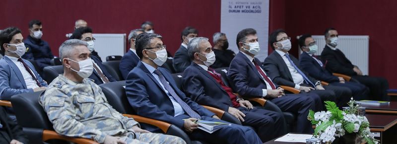 KÜTAHYA İL AFET RİSK AZALTMA PLANI TANITILDI