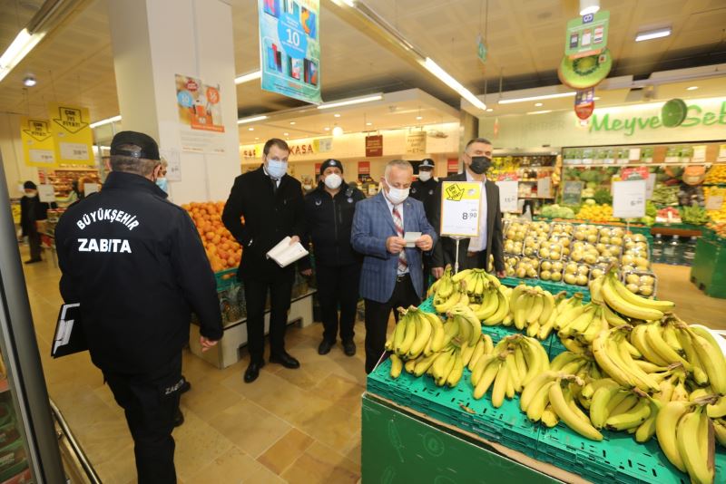 Büyükşehir Zabıta’dan Haksız Kazanç Sağlayanlara Sıkı Denetim