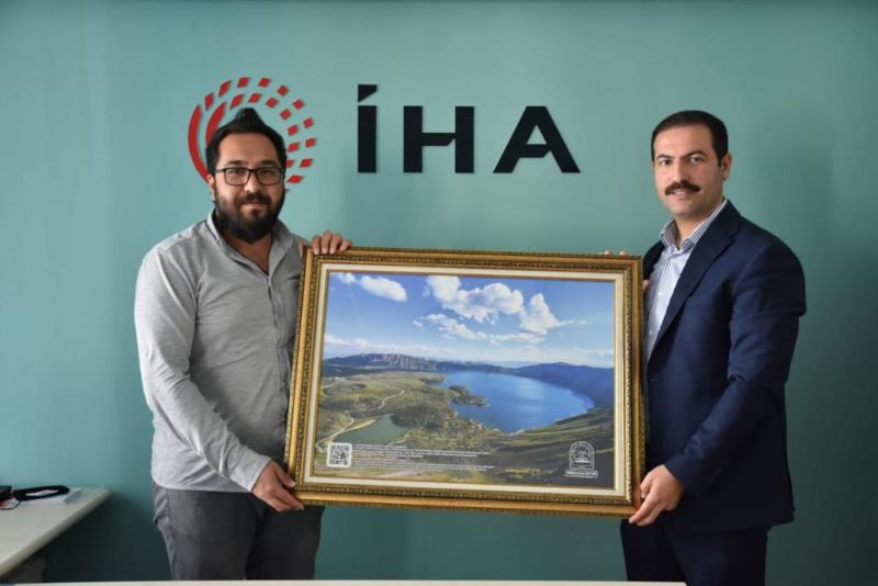 Başkan Geylani’den İHA’ya ziyaret