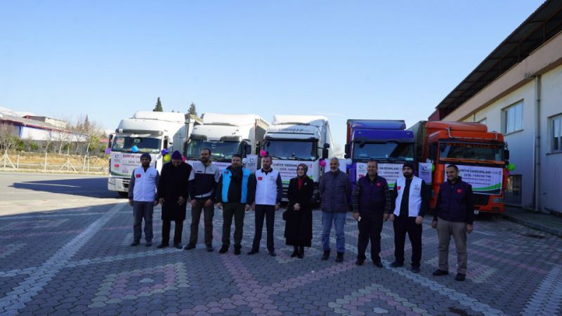 Kahramanmaraş’tan Suriye’ye Yardım Eli Bir Kez Daha Uzandı