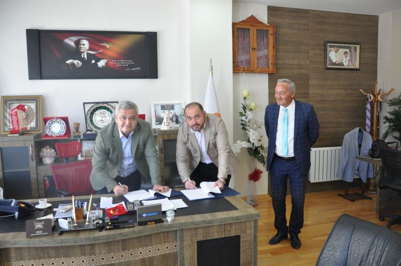 BELEDİYEMİZ İLE ERMENEK MYO ARASINDA PROTOKOL İMZALANDI