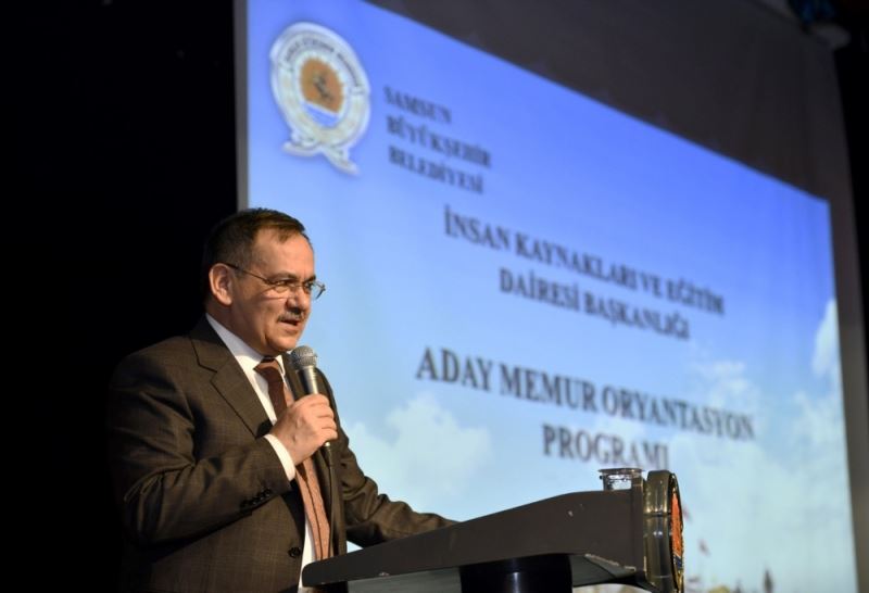 Başkan Demir : Hedefiniz doğrultusunda canla başla çalışın