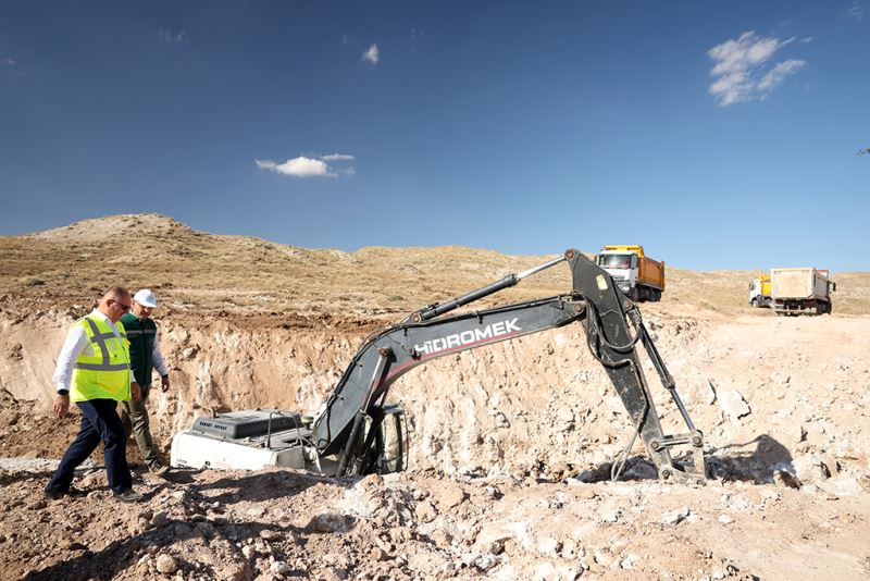 İSALE HATTINDA 1. ETABIN YÜZDE 32’Sİ TAMAMLANDI…