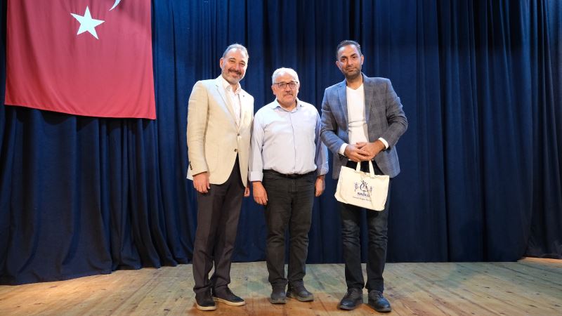 Murat Ağırel Nazillililerle bir araya geldi