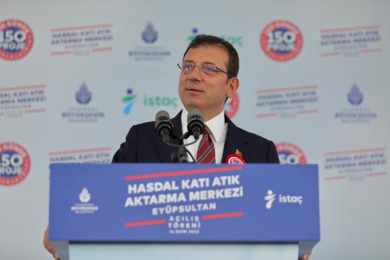 HASDAL KATI ATIK AKTARMA İSTASYONU AÇILDI: 70 MİLYON LİRAYA MAL OLDU 7 İLÇEYE HİZMET VERECEK  İMAMOĞLU: ÇOK ÇALIŞIYOR, HIZLI VE KALİTELİ ÇÖZÜMLER ÜRETİYORUZ