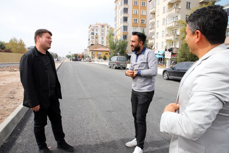 MAKAS KAVŞAĞINDA ALT YAPIDA SONA GELİNDİ SICAK ASFALT SERİMİNE BAŞLANILDI