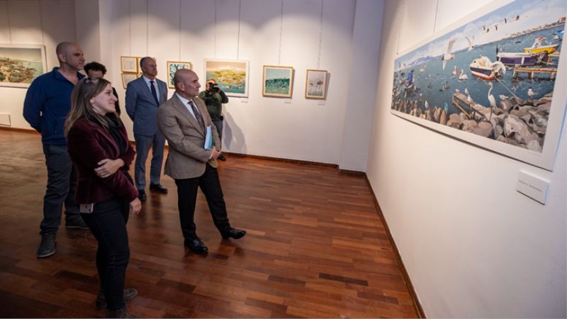 Başkan Soyer Doğanın Özü Sergisi’ni ziyaret etti