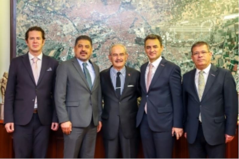 TÜRKONFED’DEN BAŞKAN BÜYÜKERŞEN’E ZİYARET