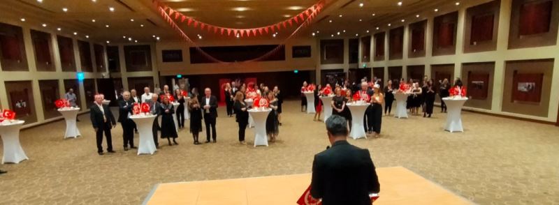 Başkan Gökhan Cumhuriyet Resepsiyonuna Katıldı...