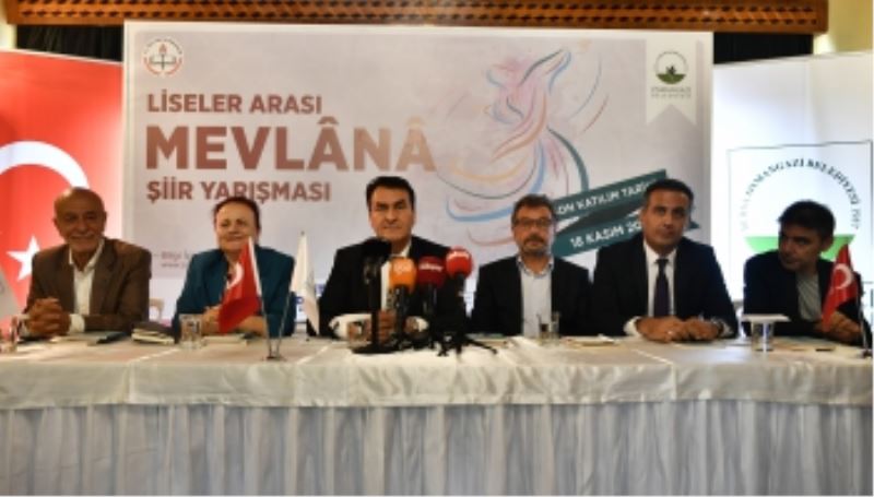 Liselerarası Mevlana Şiir Yarışması’nda 12’nci Yıl