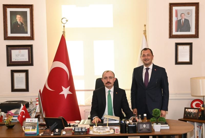 Başkan Yüksel Ticaret Bakanı Mehmet Muş’un Tekirdağ programına iştirak etti