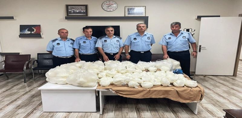 ZABITA EKİPLERİNİN KONTROL ETTİĞİ 195 KİLO YAĞ,  SAHTE ÇIKTI