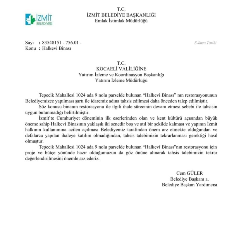 HÜRRİYET, TARİHİ BİNA İÇİN VALİLİĞE BİR KEZ DAHA BAŞVURDU