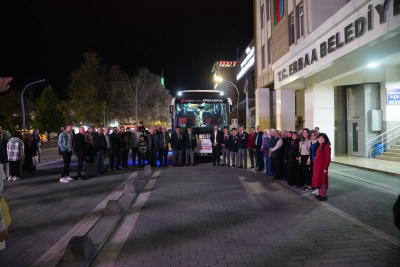 Erbaa Belediyesi Şehit Aileleri ve Gazileri İçin Çanakkale Gezisi Düzenledi.