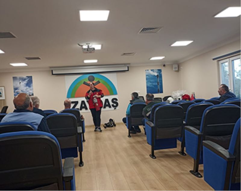 Büyükşehir İtfaiyesi’nden İZAYDAŞ’a eğitim