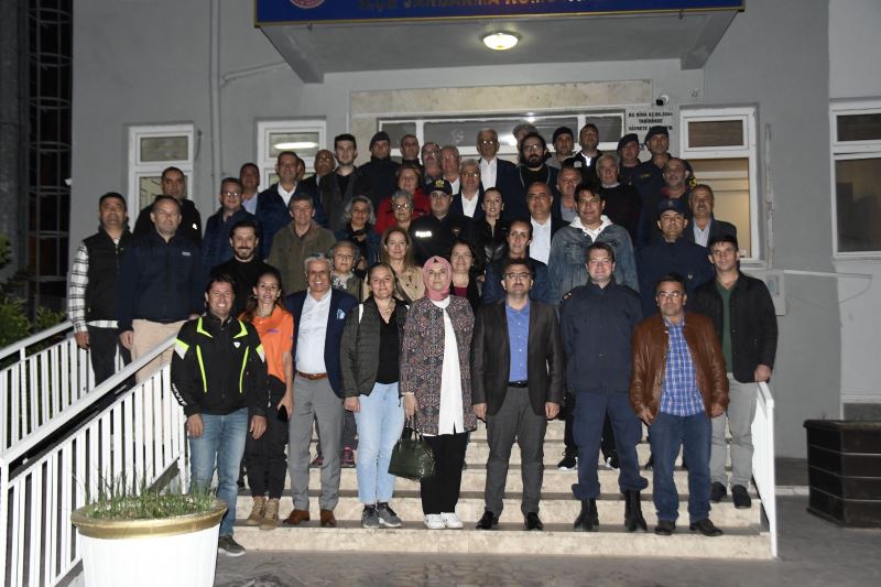 Kemer’de “Çök Kapan Tutun” tatbikatı yapıldı