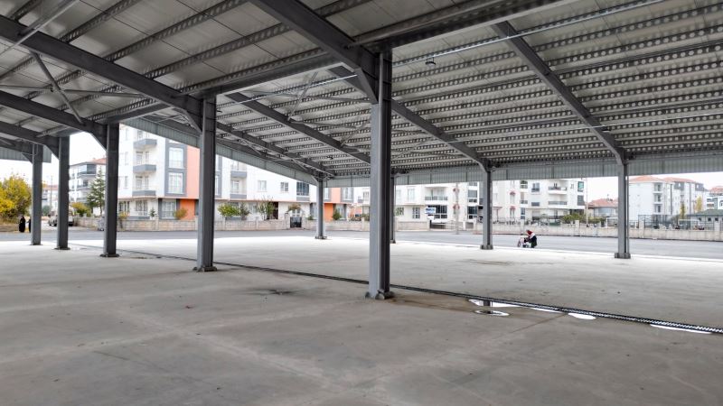 KAPALI PAZAR ALANLARINA BİR YENİSİ DAHA EKLENDİ