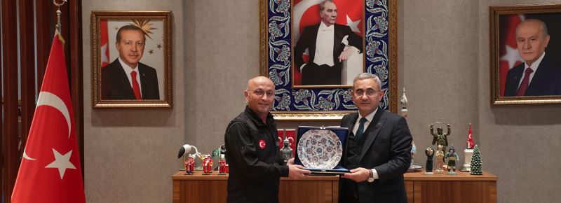 AFAD MÜDÜRÜ ARTUN’DAN BAŞKAN IŞIK’A VEDA