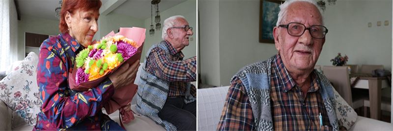 Emekli muallim Köstekli’ye anlamlı ziyaret