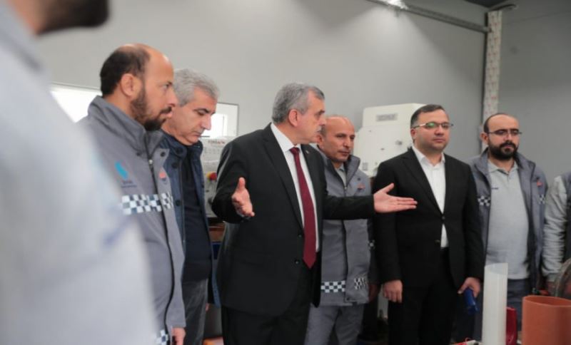 Başkan Beyazgül, “Şanlıurfa’nın Altyapısında Kullanılan Malzemleri Kendimiz Üretiyoruz”