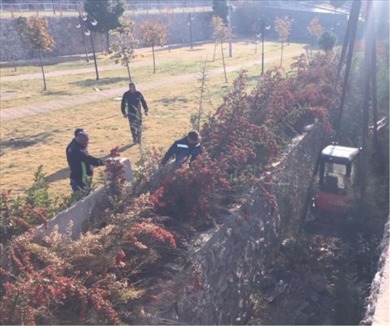 İZSU Menderes’te olası taşkınlara karşı önlemlerini artırıyor