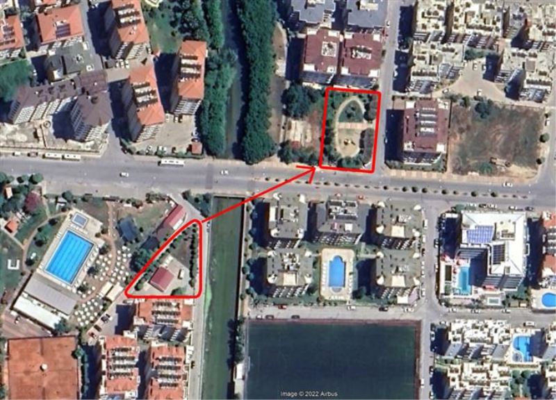 “PLAN TADİLATINI TEK AMACI YOL SORUNUNU ÇÖZMEKTİR YEŞİL ALANDA AZALMA YOKTUR 842 METREKARE YENİ PARK ALANI KAZANDIRILMIŞTIR”