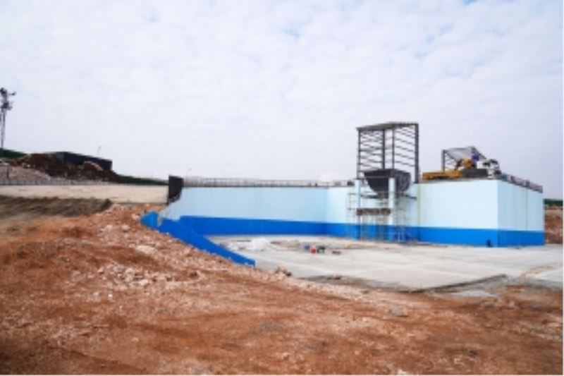 Ergani katı atık aktarma istasyonu tamamlanıyor