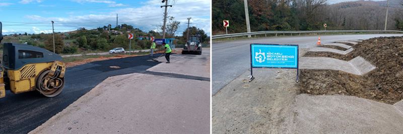 Gebze’nin köylerine 50 bin metrekare parke taşı döşeniyor