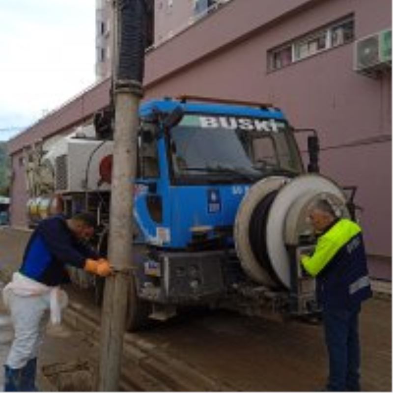 BUSKİ ekipleri Antalyalıların hizmetinde