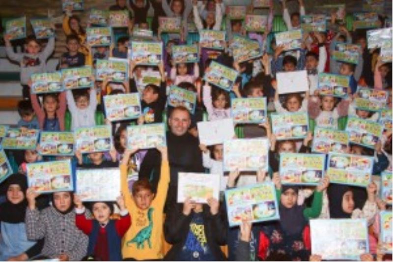 MİNİKLERDEN ‘BAŞKAN AMCA’YA TEŞEKKÜR VAR