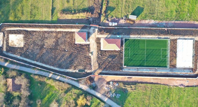 Şevkatiye Parkı’nda 5.550 m2 yeşil alan