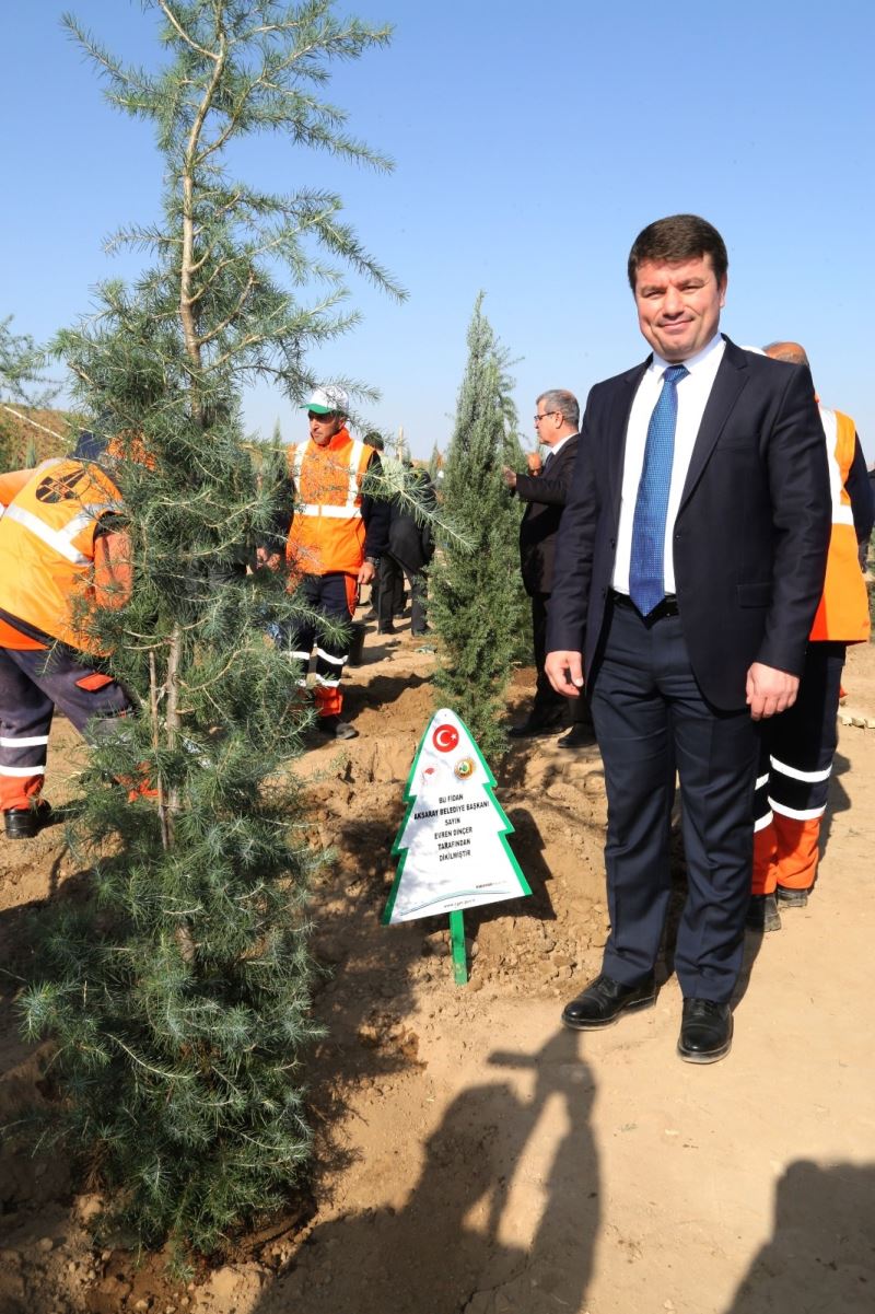 AKSARAY’DA YEŞİL ALAN VARLIĞIMIZ YÜZDE 20
