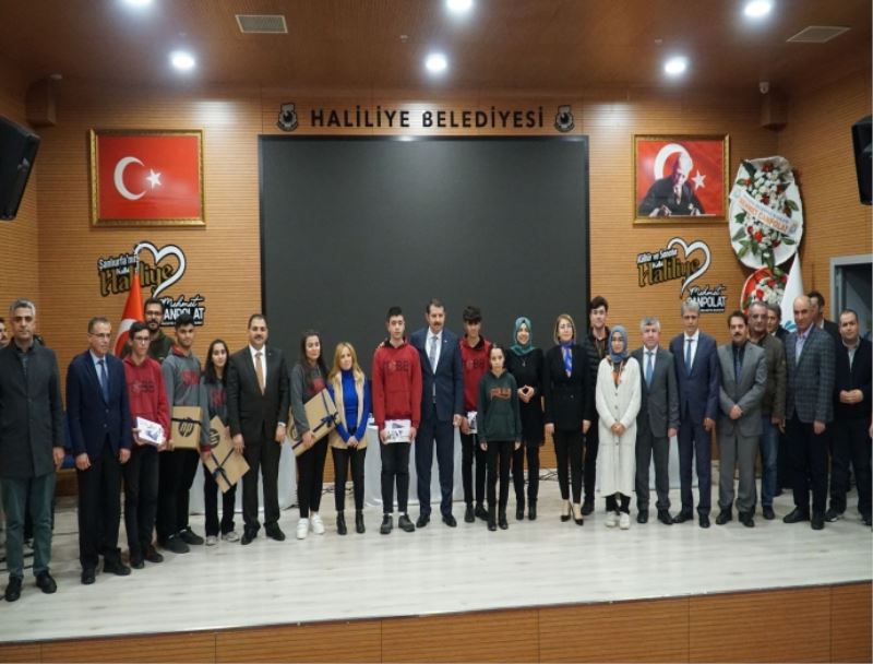 BAŞKAN CANPOLAT GELECEĞİN MİMARLARI, MÜHENDİSLERİ HALİLİYE’DEN ÇIKACAKTIR