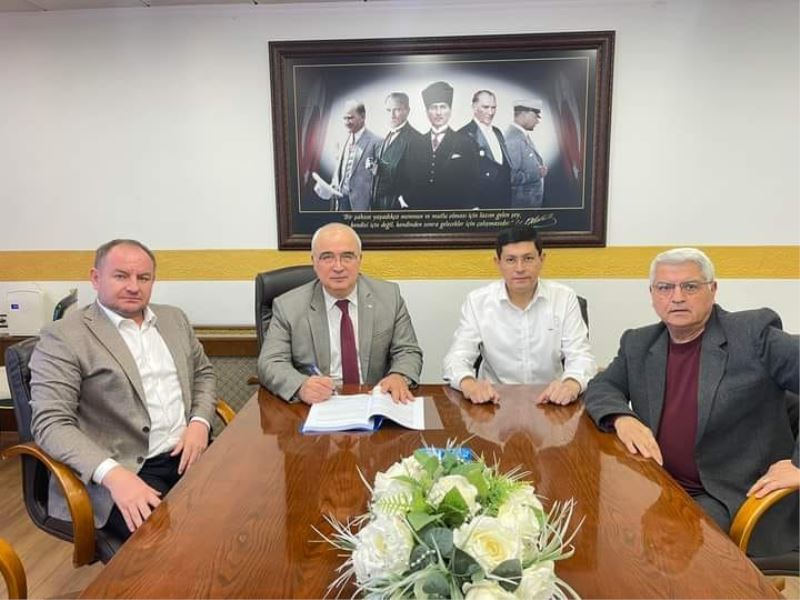 Nazilli OSB’ye Endüstriyel Atıksu Arıtma Tesisi için imzalar atıldı