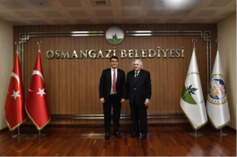 Başkan Dündar’a Fransız Mevkidaşından Taziye Ziyareti