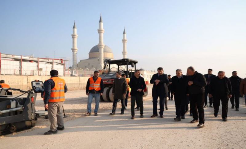 Başkan Beyazgül Ve Vali Ayhan’dan Trafiği Rahatlatacak Sadun Paşa Bulvarında İnceleme