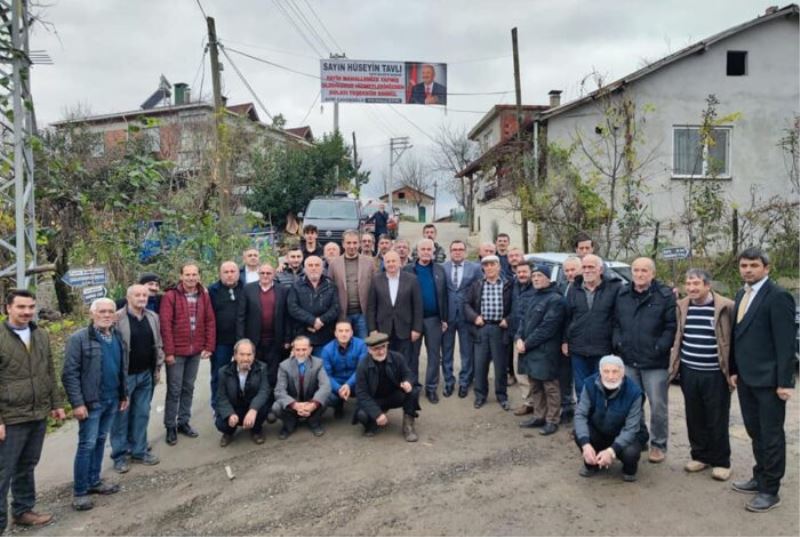 BAŞKAN TAVLI, “ÜNYE’NİN YOL SORUNUNU TEK TEK ÇÖZÜYORUZ”