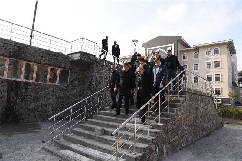 BAŞKAN ASYA, VALİ GÜNDÜZÖZ İLE BİRLİKTE ÇALIŞMA ALANLARINDA İNCELEMELERDE BULUNDU