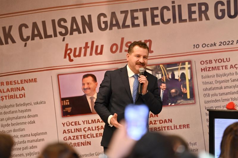 Başkan Yücel Yılmaz Gazetecileri Unutmadı