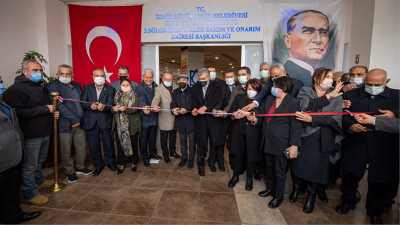 Yarımada’ya hizmet verecek İZSU ofisi Güzelbahçe’de açıldı