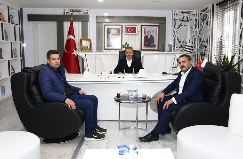 STK VE DERNEK TEMSİLCİLERİNDEN, BAŞKANIMIZA NEZAKET ZİYARETİ