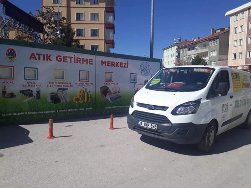 Çankırı Belediyesi Bir Yılda 5 Bin Tonun Üzerinde Atık Topladı